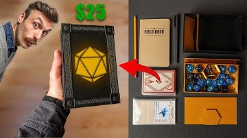 Building a compact dice box that holds EVERYTHING