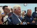 Rep. John Larson speaks after Luke Bronin is projected to win the 1st District Primary