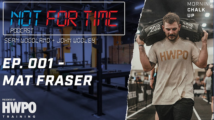 Not For Time Podcast - Ep. 001 - Mat Fraser
