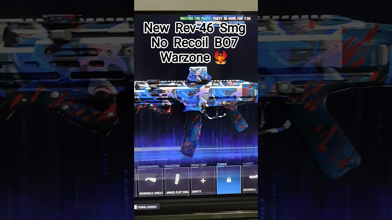 Warzone New SMG Rev-46 No Recoil stock will be open on prestige 