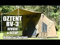 Oztent RV3 Detailed Tent  Setup & Honest Review ☀⛈🌪❄