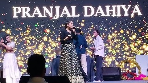 Pranjal Dahiya At Accurate College /Freshers Party 2k24