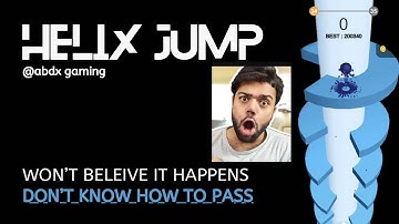 Helix jump | Crazy gameplay | Android, iOs gameplay | All levels passed