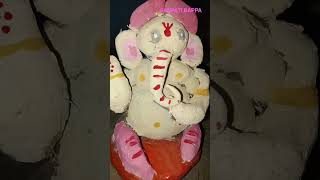 how to make clay ganpati bappa