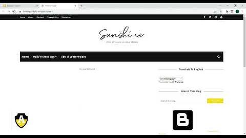 How to Make Header & Footer in Blogger || Blogging Course || Part 4
