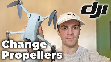 How To Change Propellers On DJI Mini 3 Drone (Quick Guide)