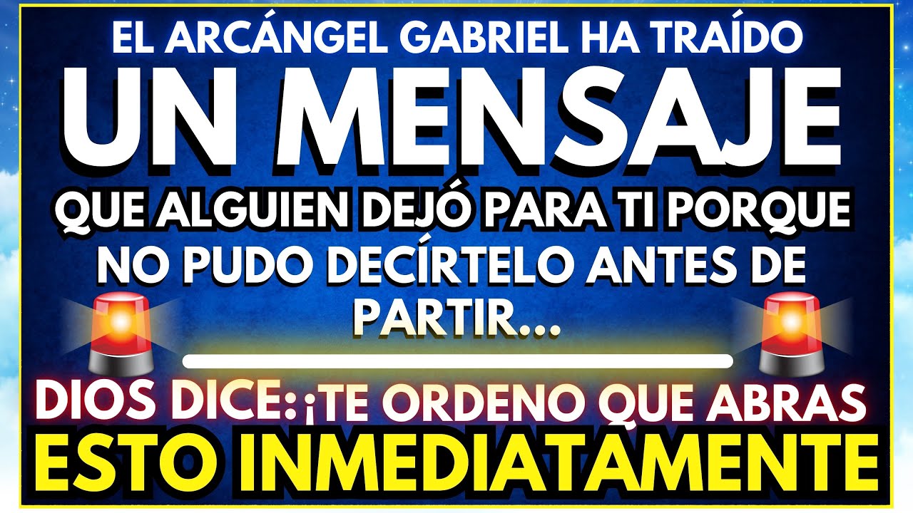 DIOS DICE: ESTOY MUY FELIZ POR TI...! ESTO SUCEDERÁ EN LOS PRÓXIMOS 7 MINUTOS...