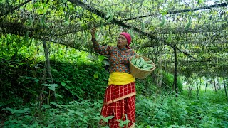 करेला र आँपको अचार | Karelako Achar | village life in nepal | KanchhiKitchen