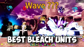 The Best Bleach Units Reach AN INSANE WAVE in Infinite Mode! | ASTD Challenge