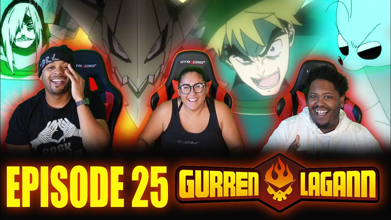 Dont Kiss Yoko😭😭😭 Tengen Toppa Gurren Lagann reaction Episode 25