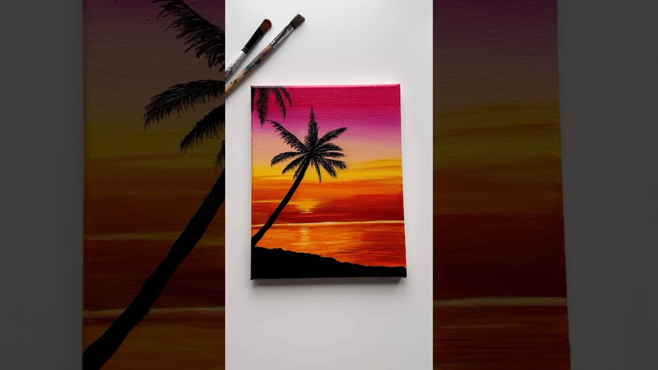 Vice City Sunset: Palm Tree Vibes🌇 