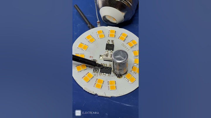 Porada serwisowa, czy warto naprawiać żarówkę LED ? #RS Elektronika #shorts