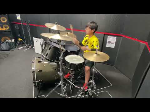 Slipknot - Unsainted - Drum Cover 叩いてみた By TORA (11 years old)