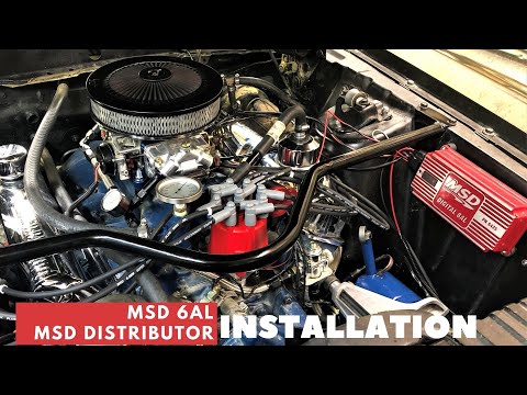 MSD Ignition Installation | MSD 6AL and MSD Distributor Installation and Wiring