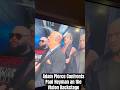 Adam Pierce Confronts Paul Heyman And the Vison after a Phone call#wwe. #paulheyman #vision #shorts