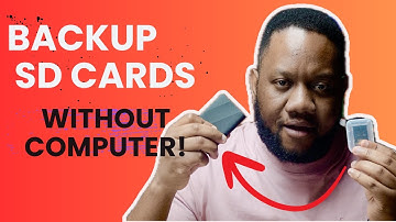 Backup SD Cards WITHOUT a Computer