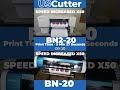 Roland BN2-20 &amp; BN-20 CMYK print speed comparison #bn2