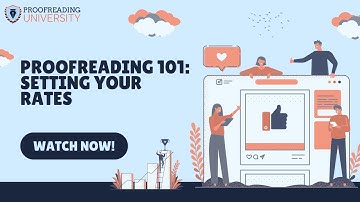 Proofreading 101: Setting Your Rates