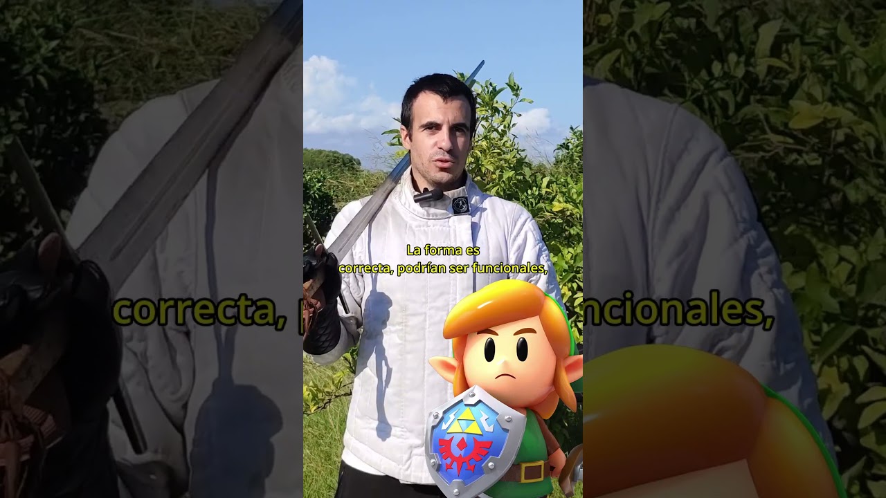 ¿Es REALISTA la ESPADA MAESTRA? ⚔️⚔️ 