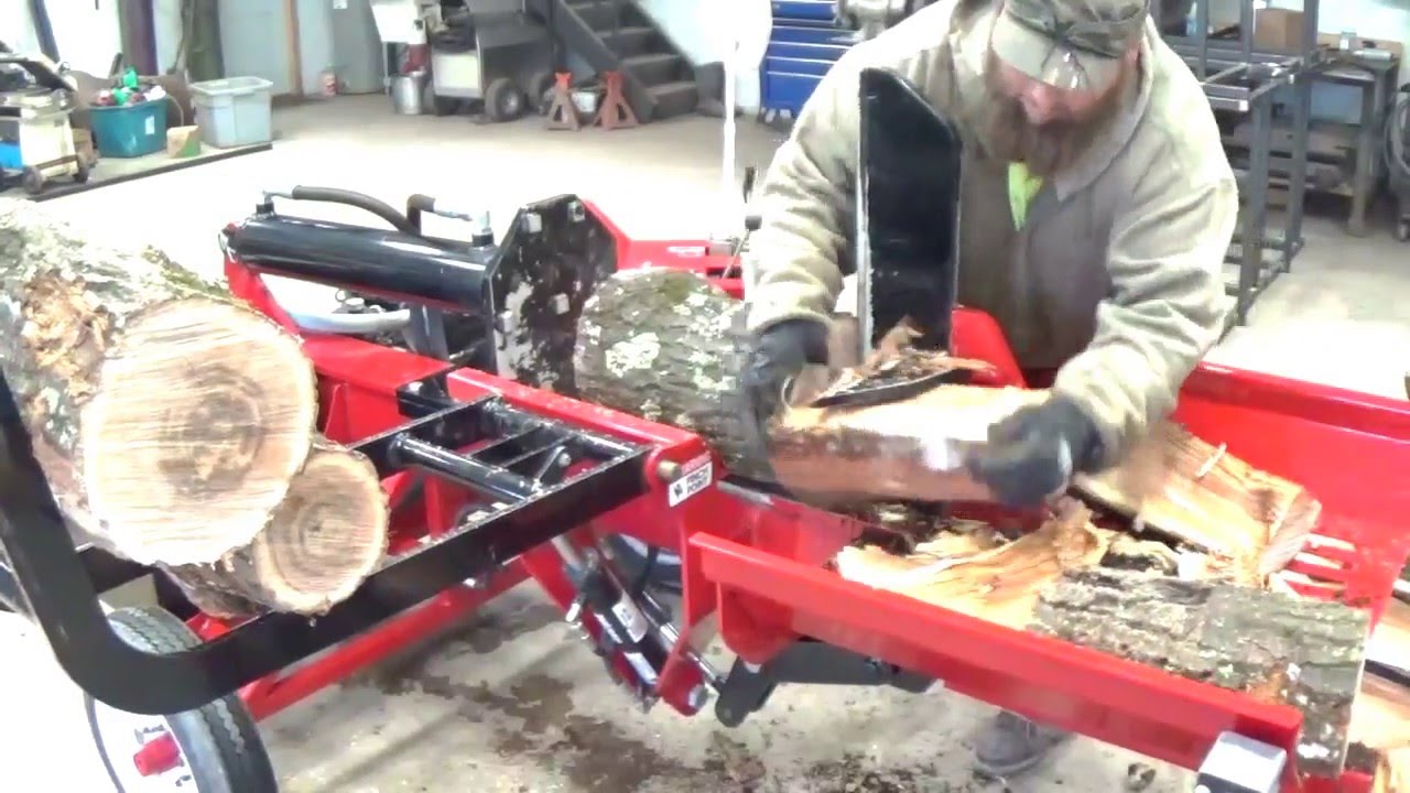 Brute Force 20-24 Log Splitter - YouTube