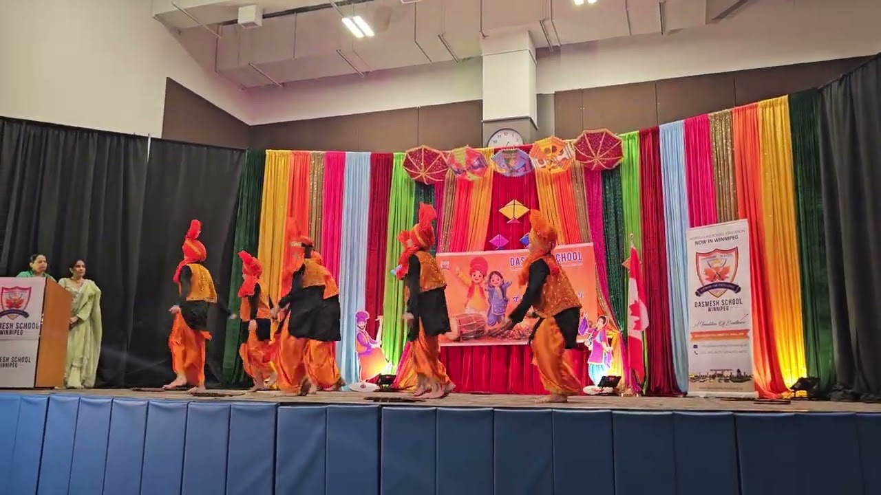 Bhangra performance # Lohri festival  