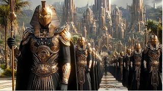 The Obsidian Pharaoh's Dark Golden Empire | SCI-FI AI Short Film