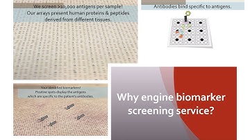 Why engine biomaker screening service?