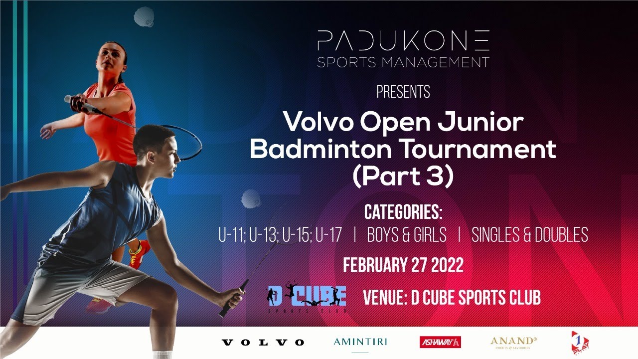 Volvo Open Junior Badminton Tournament