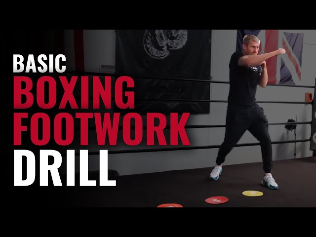 Basic Boxing Footwork Drills with @Tony_Jeffries Using Box n' Burn Markers