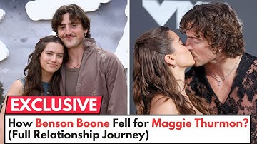 BENSON BOONE en MAGGIE THURMON: een volledige tijdlijn van hun liefdesverhaal #celebritynews
