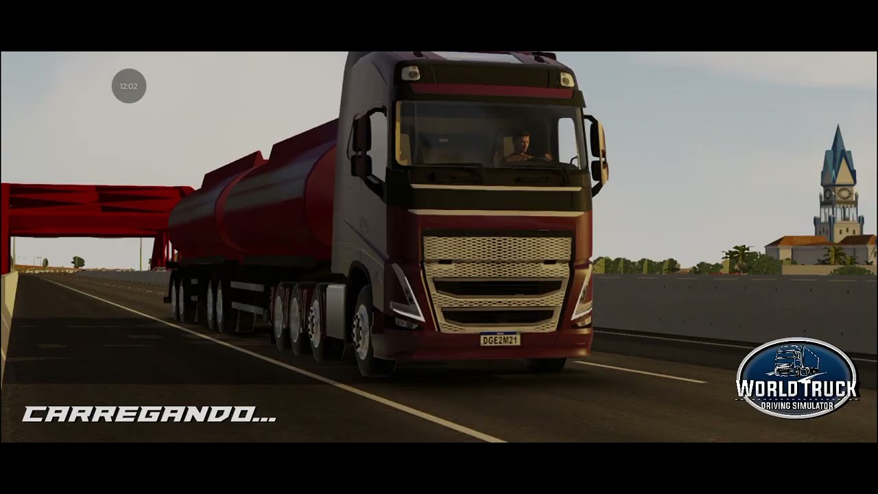 Bora que bora de caminhão novo Scania 124 +carretinha 2 eixos (world truck driving simulador)
