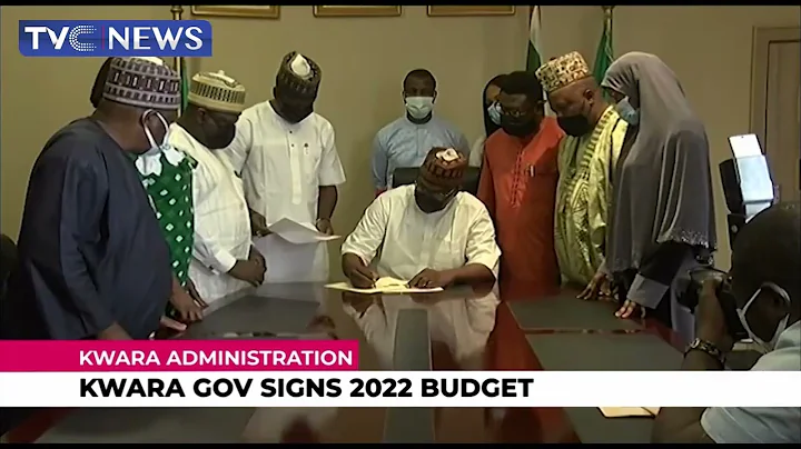 Kwara State Governor, Abdurasaq Abdulrahman Signs 2022 Budget