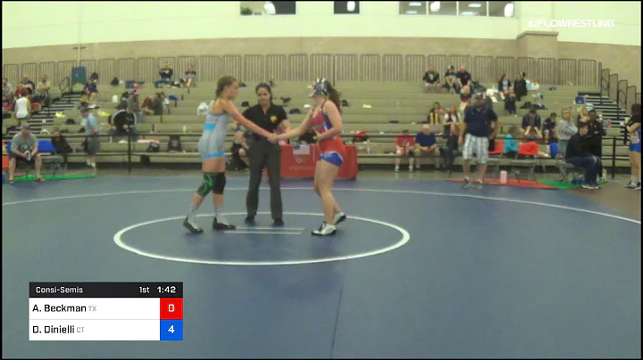 66 Kg Consolation Avery Beckman Team Texas Vs Dako...