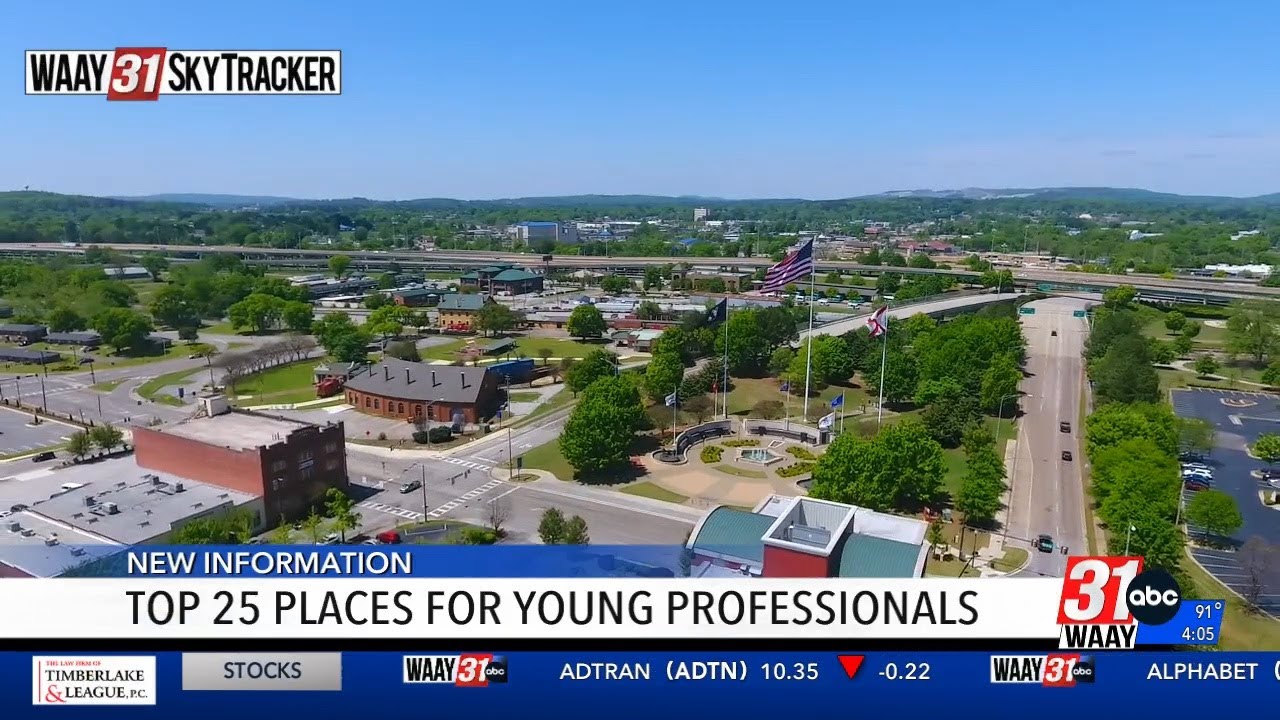 Huntsville among Top 25 Best Places for Young Professionals to Live
