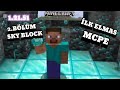 SKY BLOCK|İLK ELMAS||MCPE|2.BÖLÜM|1.21.51