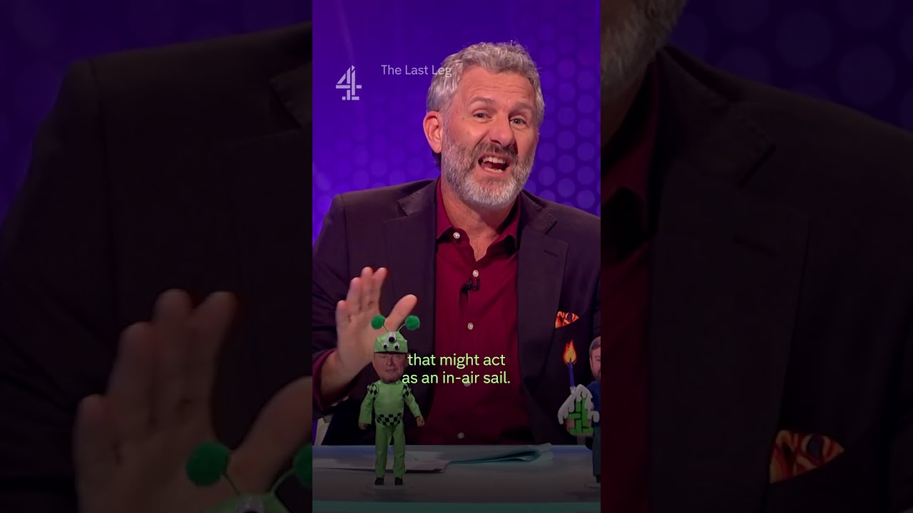 Judi Love is more interested in the Olympic skiers than the skiing 👀 #TheLastLeg