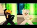 Cat Noir and Cat Blanc transformations!