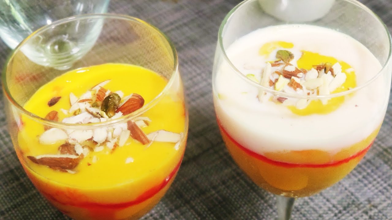 Delicious and thick Mango milkshake  | Rich & Creamy Mango Milkshake