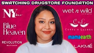 All Drugstore Foundation on my brown NC42 Skin| Hit & Miss