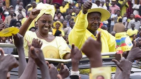 President Museveni  campaigns in Tororo