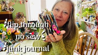 easy no sew junk journal flip through #flipthroughfriday #keepingitsimple