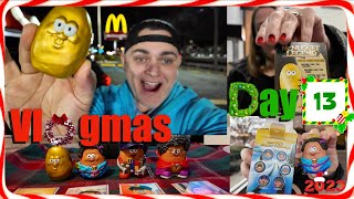 Vlogmas 13 McDonalds Adult Happy Meal Kerwin Frost Collab Toy & Rare Golden Nugget