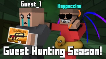 Every Time I Kill a Guest, I Do a Heroic Spin in Krunker! INSANE SMG DOUBLE NUKE!! (Nuke Gameplay)