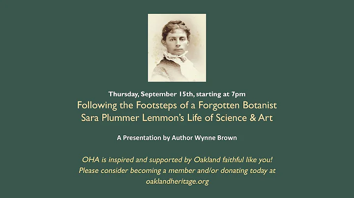 Following the Footsteps of a Forgotten Botanist. S...