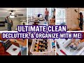 2021 ULTIMATE CLEAN DECLUTTER & ORGANIZE WITH ME! | EXTREME CLEANING MOTIVATION