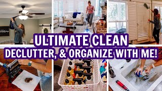 2021 ULTIMATE CLEAN DECLUTTER & ORGANIZE WITH ME! | EXTREME CLEANING MOTIVATION