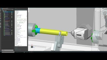 Siemens NX CAM (CTX gamma 2000 TC LBB magazine)