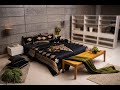 Black  gold bridal bedding set  pinnacle of quality  caliber