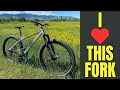 Long term review wren inverted fat bike fork