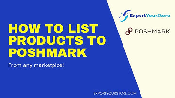 Export or import eBay to Poshmark